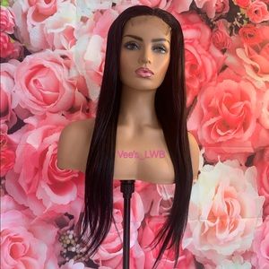 20 inch straight closure raw virgin human hair